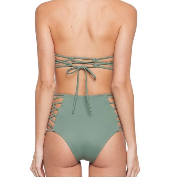 Tori Praver Damia High Waist Swim Bottoms ONLY